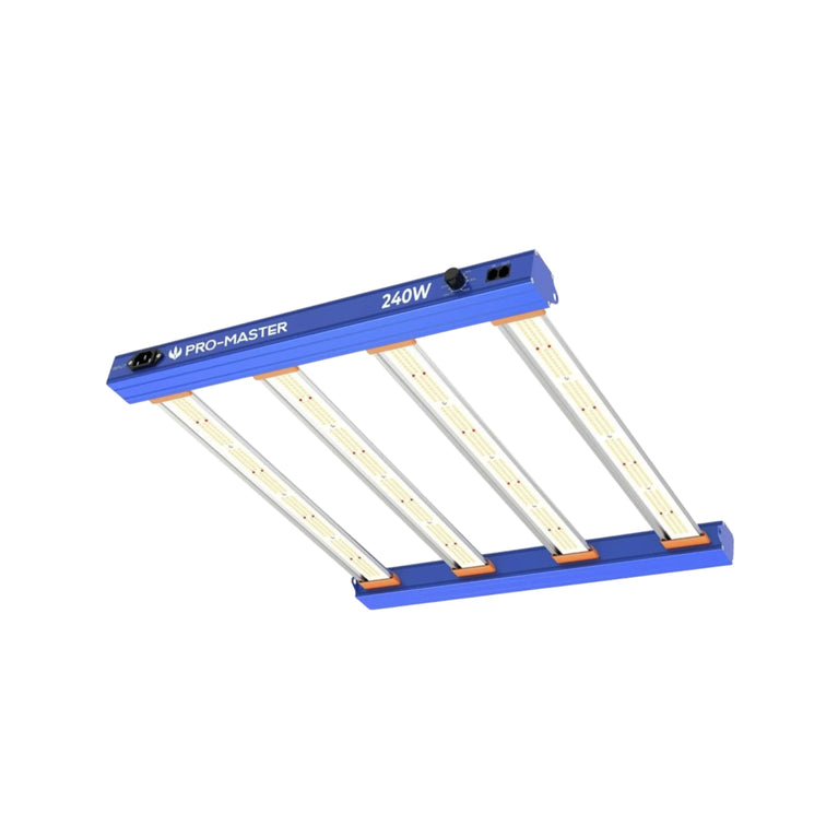 Painel de LED Quantum Barra 240W PRO-MASTER Chips Master Plants - Cultivo Indoor