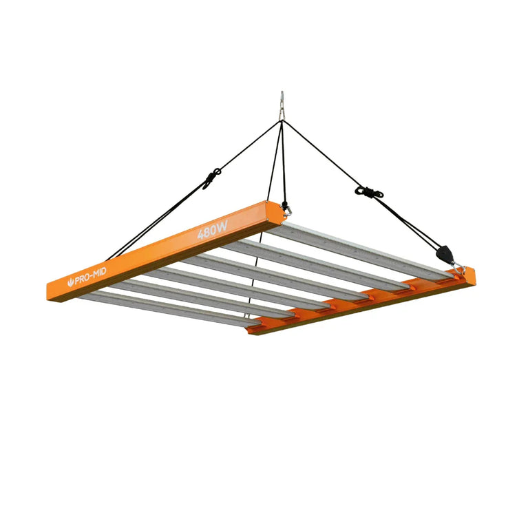 Painel de LED Quantum Barra 480W com Chips Samsung LM283B - Cultivo Indoor