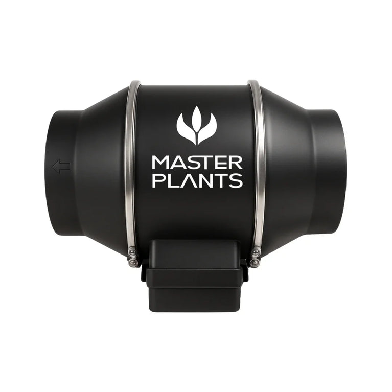 Exaustor Turbo Bivolt 150mm Cultivo Indoor Grow 75w Preto
