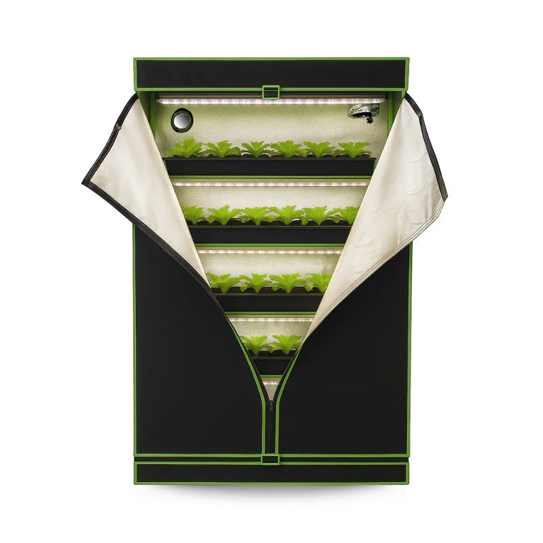 Estufa Propagação 120x40x200cm Indoor Tecido Mylar Refletivo