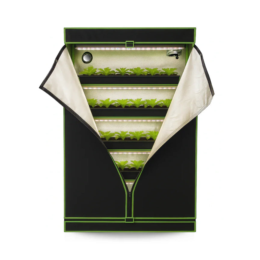 Estufa Propagação 120x40x200cm Indoor Tecido Mylar Refletivo