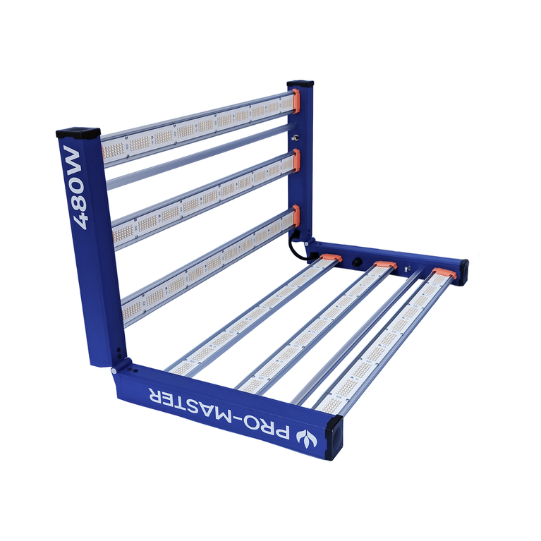 Kit 02un Painel de LED Quantum Barra 480W com Chips Originais Master Plants - Cultivo Indoor