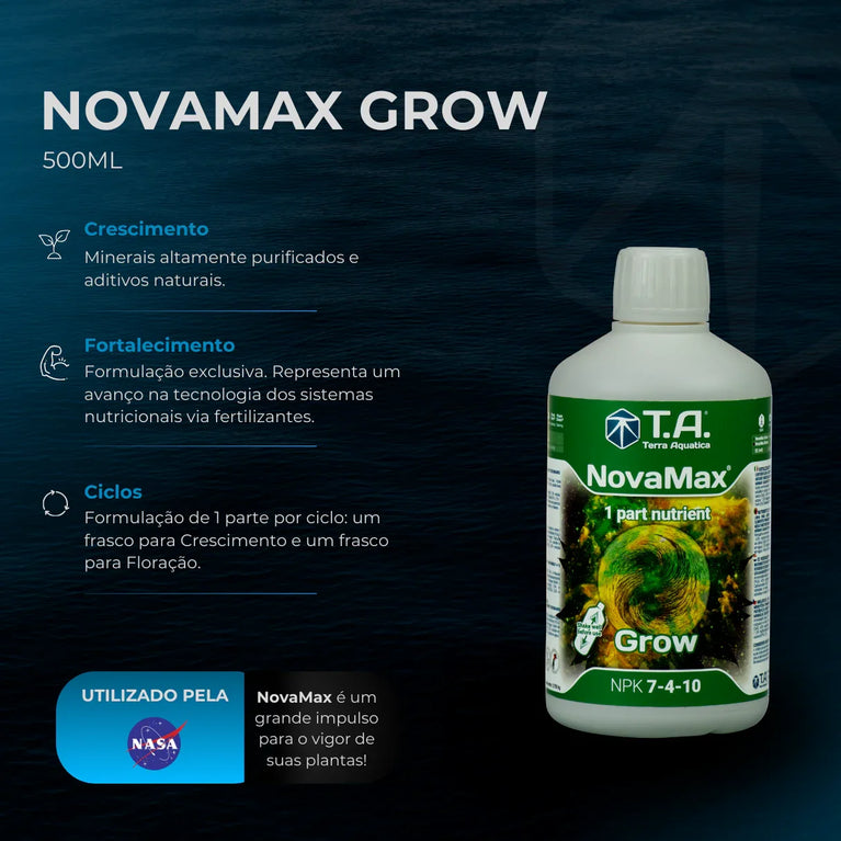 Fertilizante Terra Aquatica NovaMax Grow