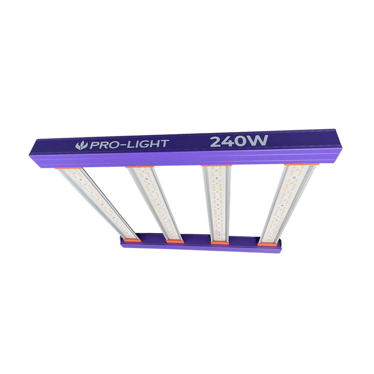 Painel de LED Quantum Barra 240W PRO-LIGHT Chips Samsung LM301H - Cultivo Indoor