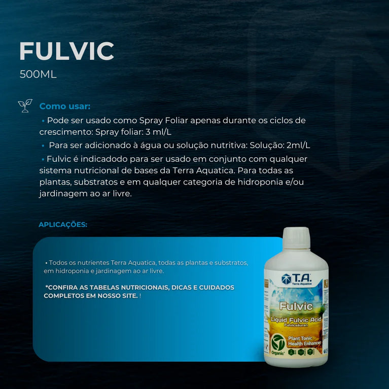 Fertilizante Terra Aquatica Fulvic