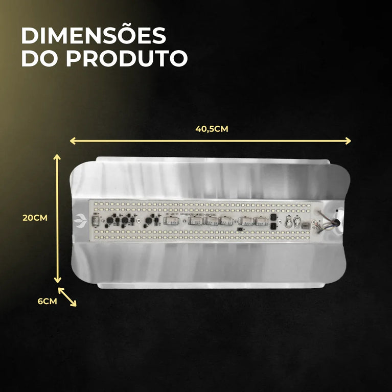 Painel de Led Master Plants Standard Pivô White Bivolt 112W