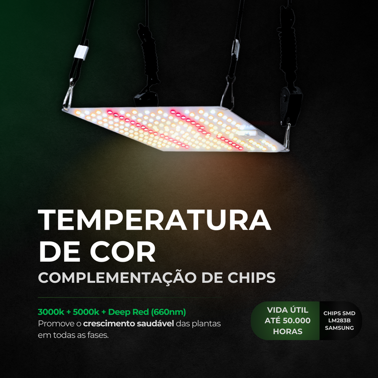 Kit de Cultivo Estufa 60x60x160 + Quantum Board Pro-Mid 65w Samsung LM283B+