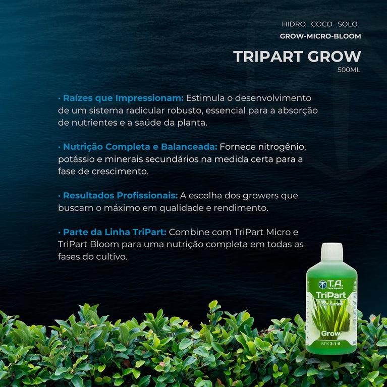 Fertilizante Terra Aquatica TriPart Grow