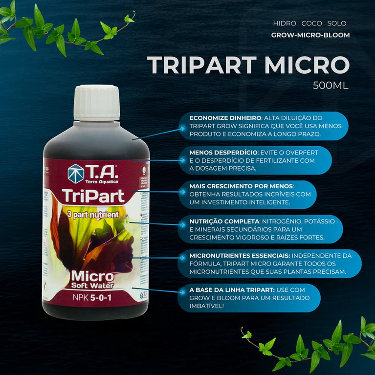 Fertilizante Terra Aquatica TriPart Micro