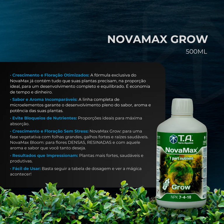 Fertilizante Terra Aquatica NovaMax Grow