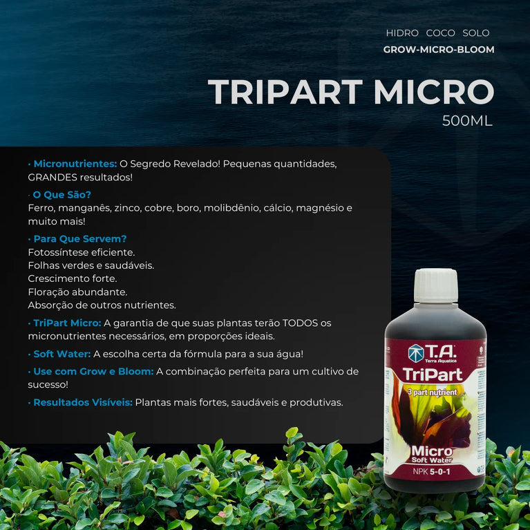 Fertilizante Terra Aquatica TriPart Micro