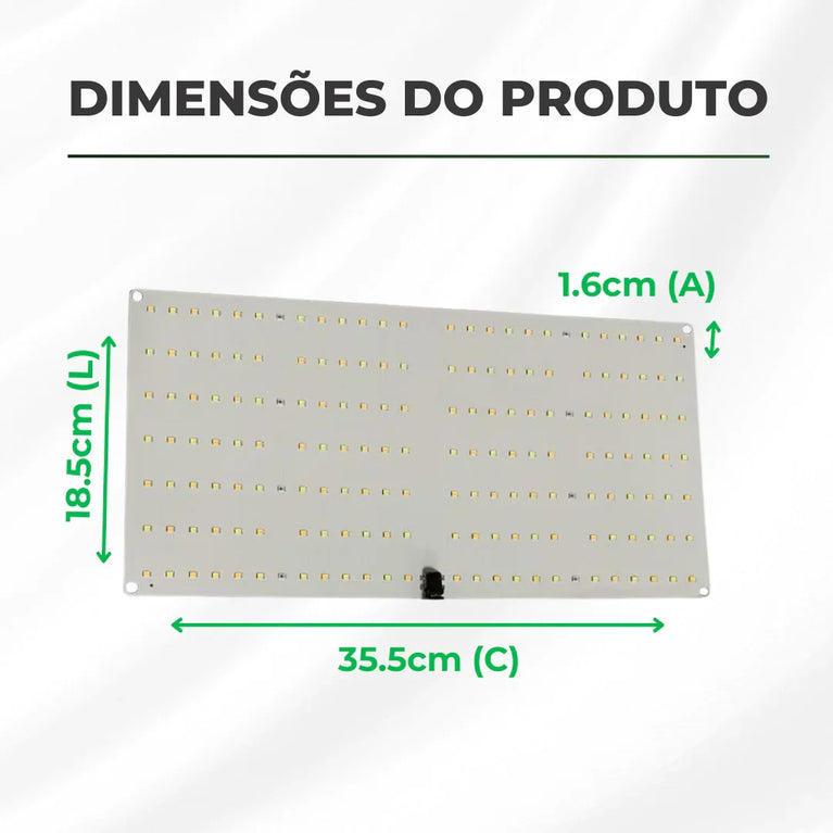 Quantum Board 65w Samsung Lm281b Deep Red Cultivo Indoor