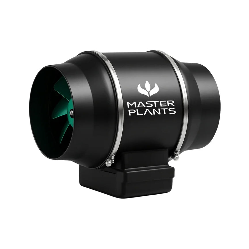 Exaustor Turbo Bivolt 100mm Cultivo Indoor Grow 40w Preto