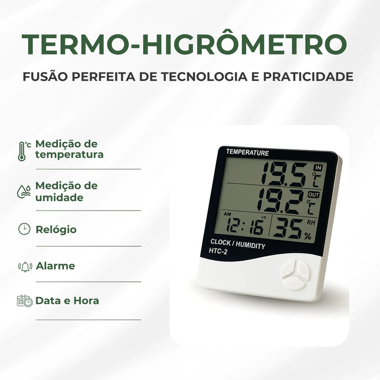 Kit Cultivo Grow Completo Estufa 100x100x200cm + LED Qb 240W Master Plants + Exaustor Turbo 125MM Preto + Filtro 125mm 580m³ + Acessórios