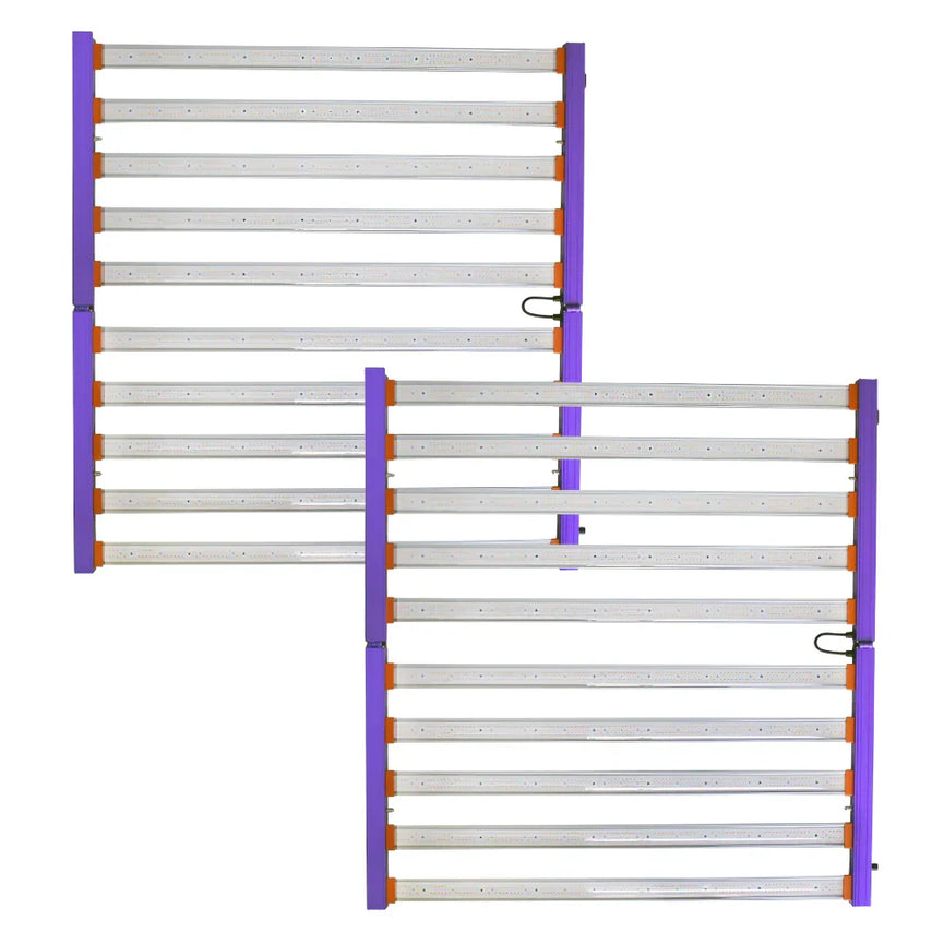 Kit 02un Painel de LED Quantum Barra 1000W com Chips Samsung LM301H - Cultivo Indoor