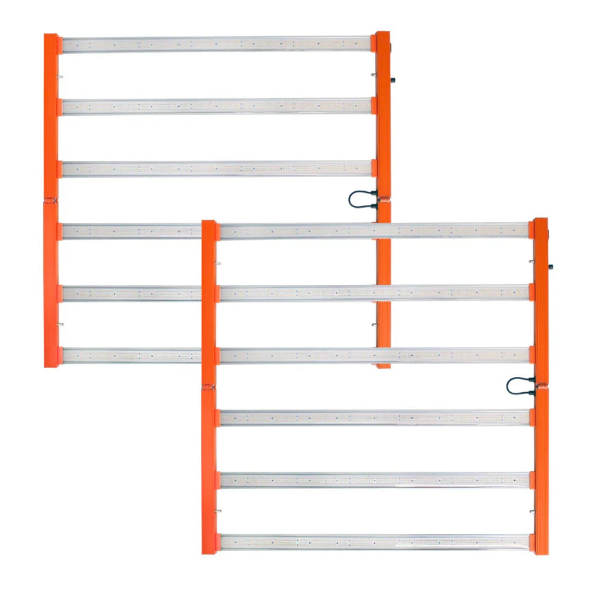 Kit 02un Painel de LED Quantum Barra 720W com Chips Samsung LM283B - Cultivo Indoor