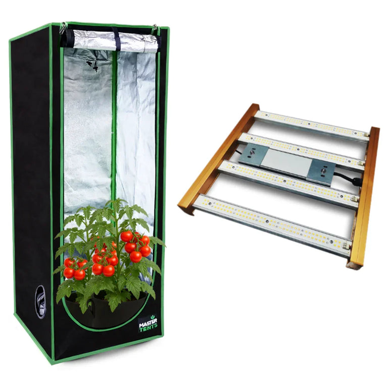 Kit de Cultivo Estufa Tenda 60x60x160 + Quantum Barra Qb 120w Samsung LM283B+