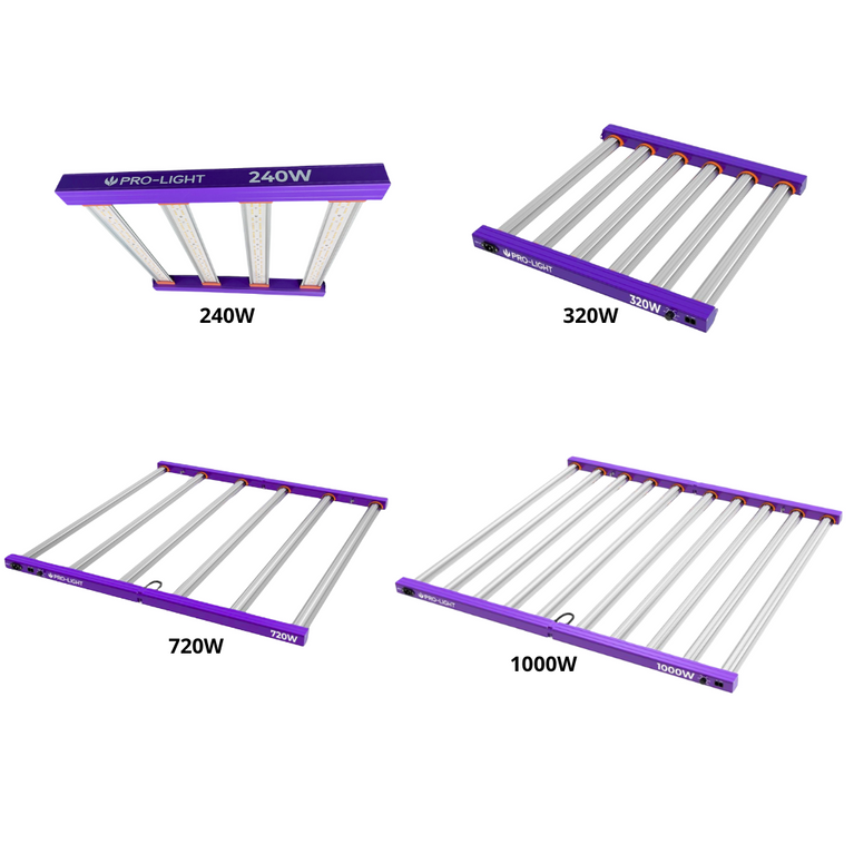Painel de LED Quantum Bar Linha PRO-LIGHT Chips Samsung LM301H - Cultivo Indoor