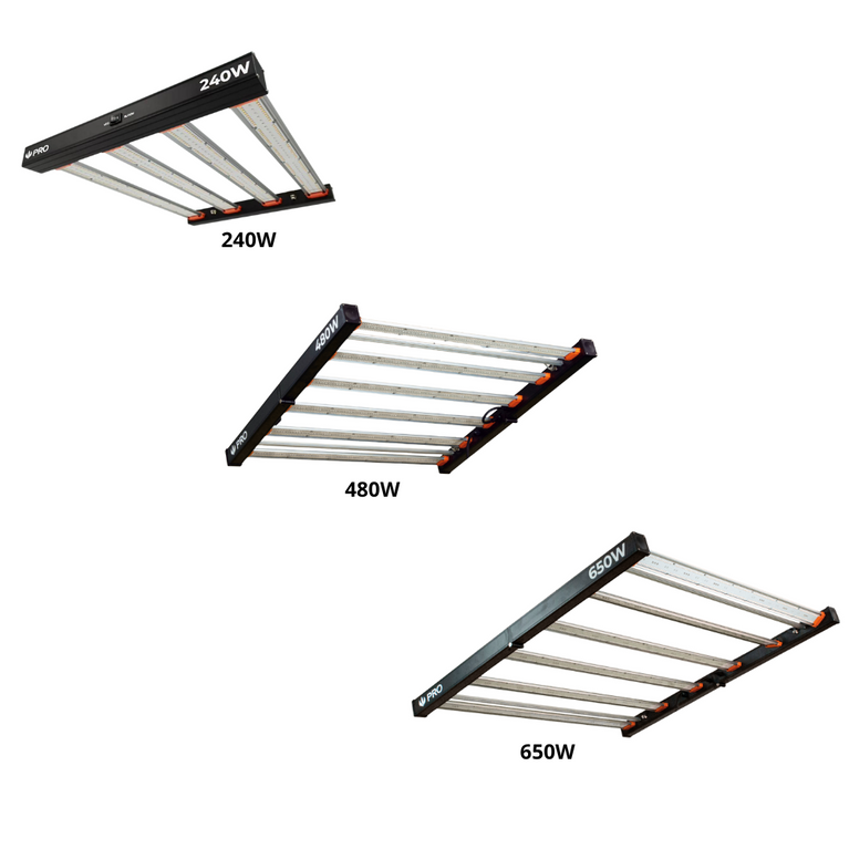 Painel de LED Quantum Bar Linha PRO Chips Samsung LM301H EVO - Cultivo Indoor