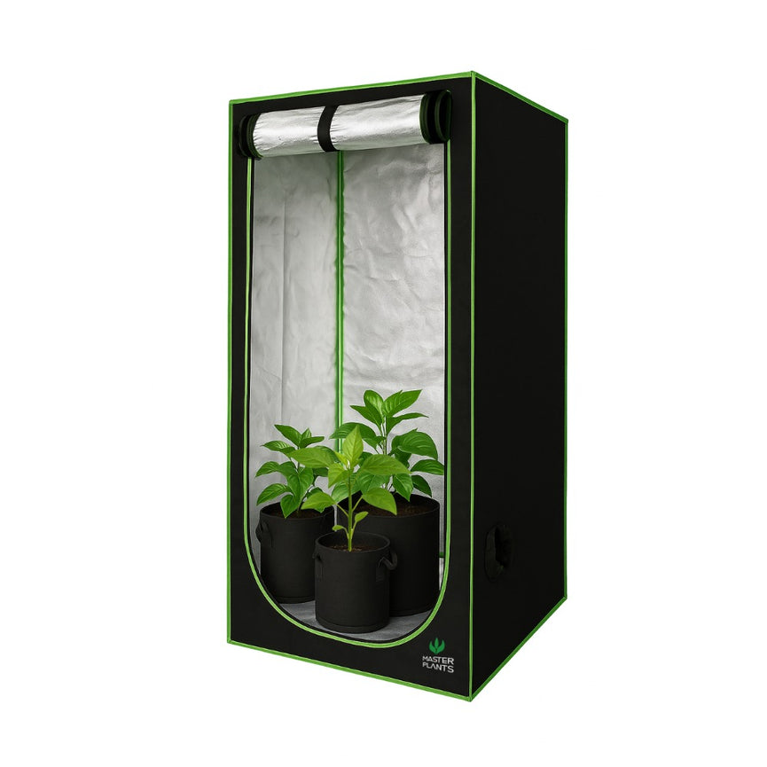 Estufa 60x60x160cm Tenda Grow para Cultivo Indoor Tecido Mylar Refletivo