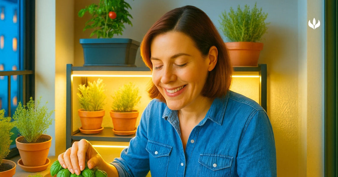 Iluminação Artificial na Agricultura Urbana: Potencial para Hortas em Apartamentos e Prédios