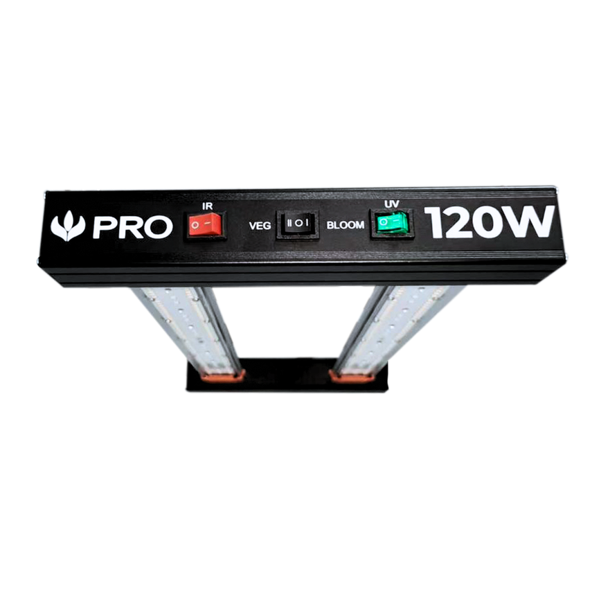 (120W) Painel de Led Quantum Bar PRO 120W UV+IR / Chip Samsung LM301H + Deep RED 660nm + Deep BLUE 450nm