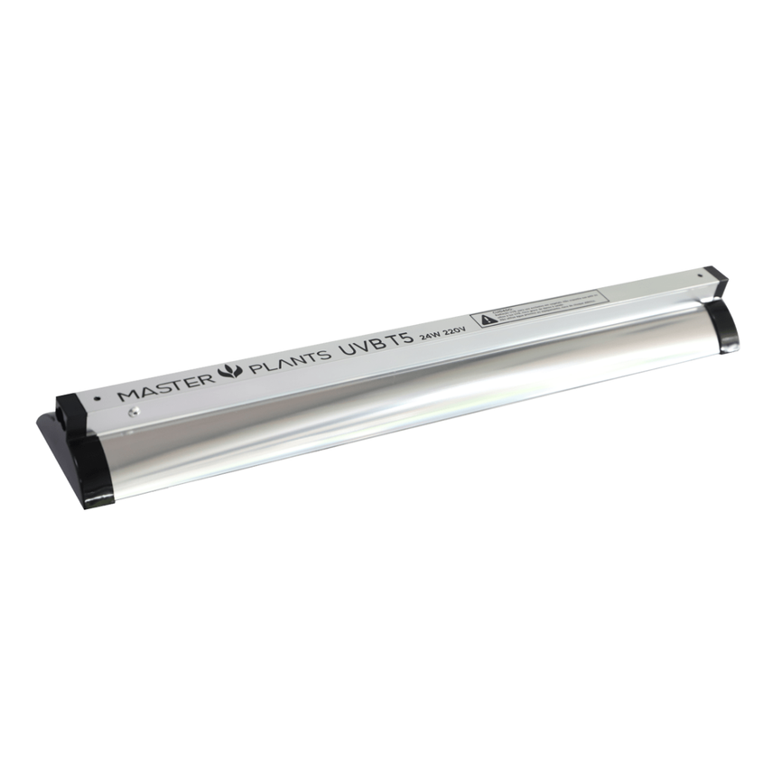 (24W) Luminária Tubular Master Plants em Alumínio UVB T5 24W com Lâmpada Ultravioleta 310nm