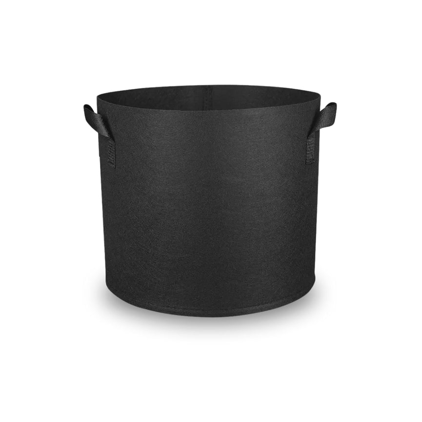 Vaso de Tecido Feltro 11L Redondo para Plantas Grow