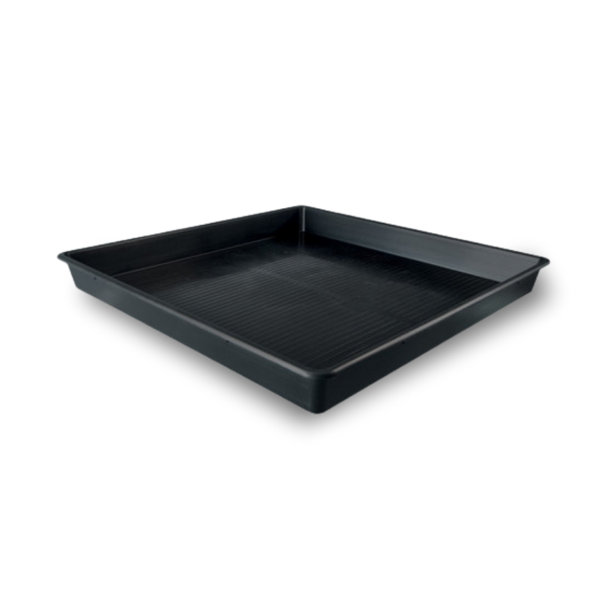 (100x100) Bandeja de Desague Plástico para Estufa Cultivo Indoor 100x100cm
