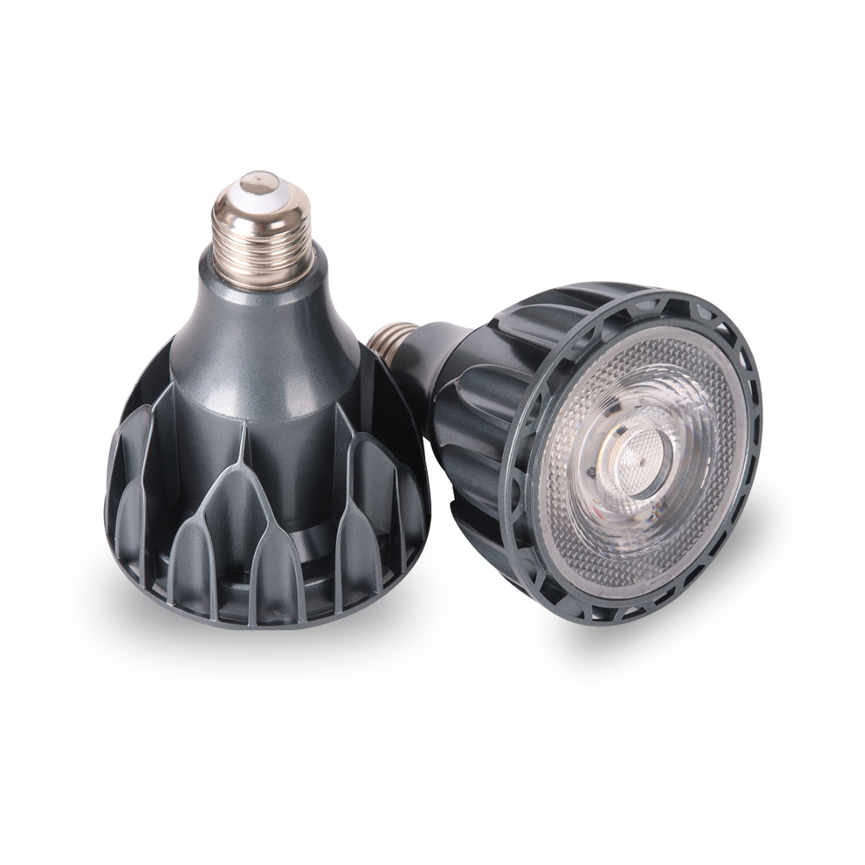 Lâmpada Led Bulbo 30w 15° E27 Black Cultivo Indoor Plantas Vasos