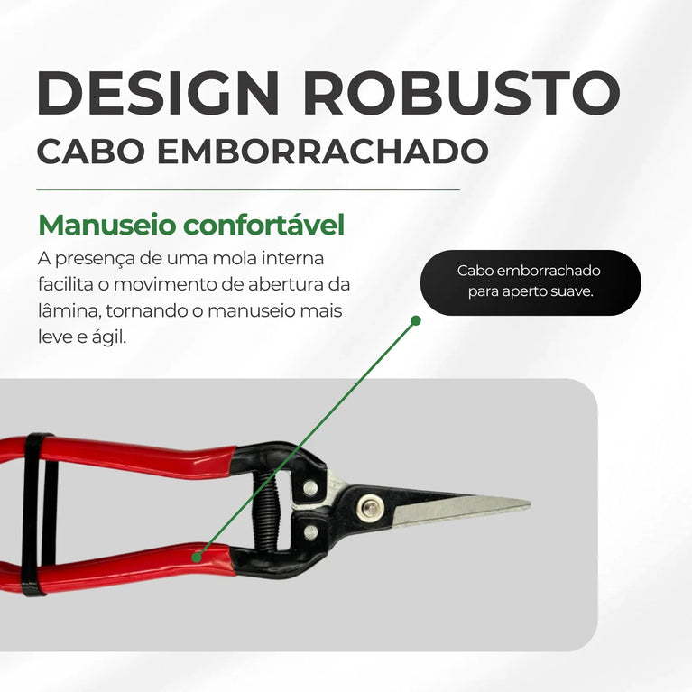 Tesoura Trimming para Poda Jardim - Cultivo Indoor Grow