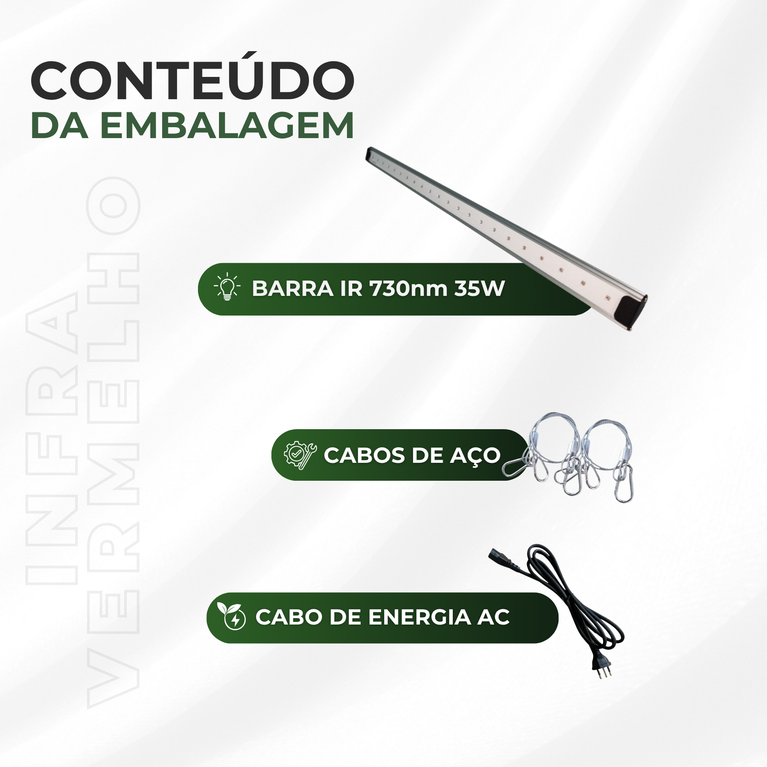 Led Complementar 35w Ir 730nm Efeito Emerson
