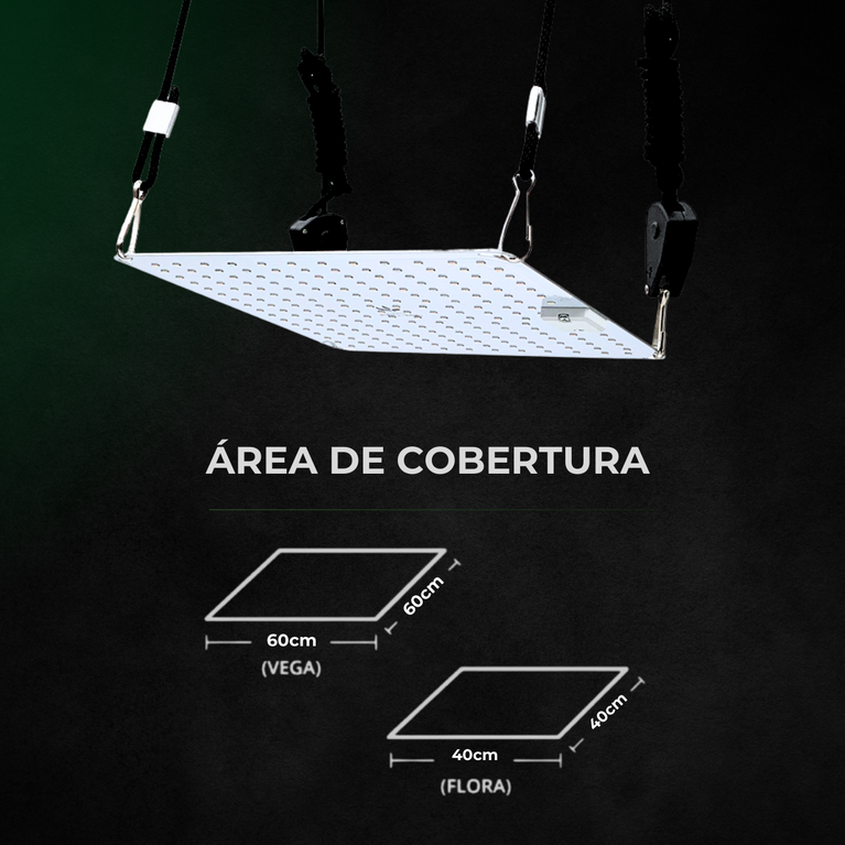 (35W) Painel de Led Quantum Board PRO-MID 35W / Chip Samsung LM283B + Deep RED 660nm Master Plants