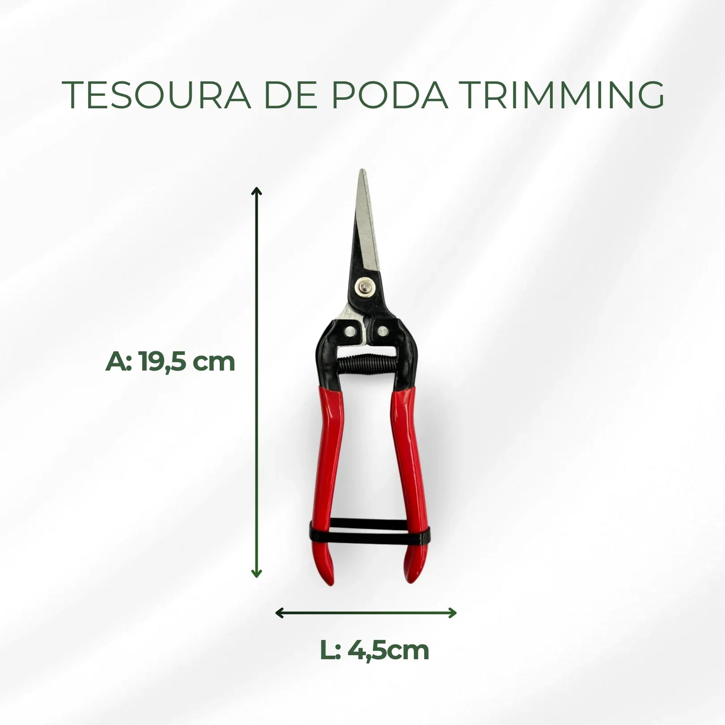 Tesoura Trimming para Poda Jardim - Cultivo Indoor Grow