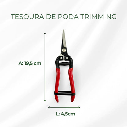 Tesoura Trimming para Poda Jardim - Cultivo Indoor Grow
