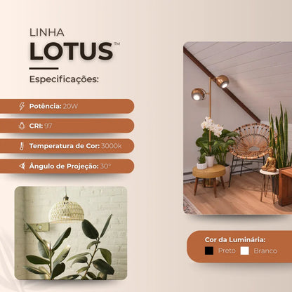 Lâmpada Led Bulbo 20w 30° E27 Cultivo Indoor Plantas Vasos
