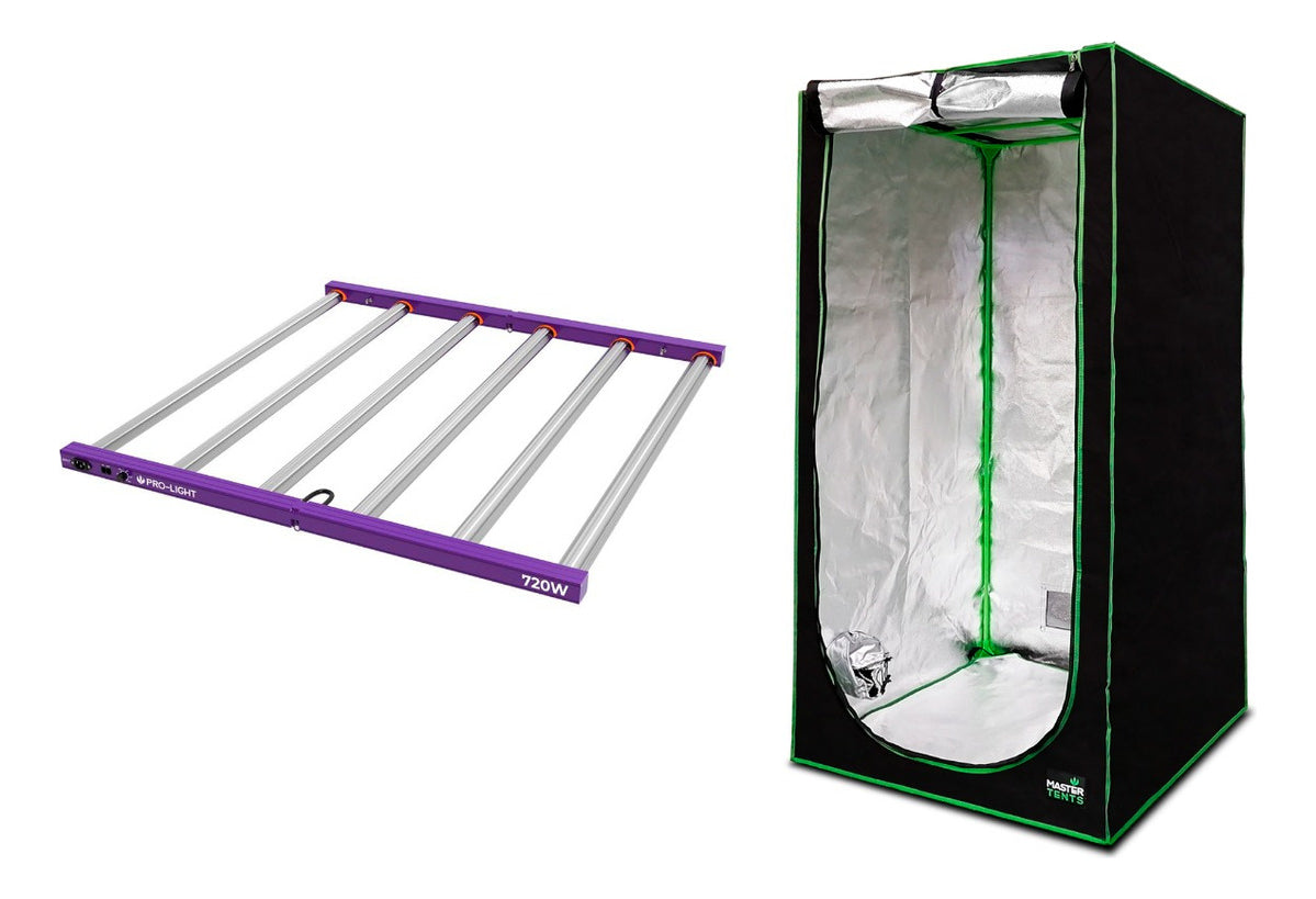 Kit de Cultivo Estufa Tenda 150x150x200 + Quantum Barra Qb 720W Samsung LM301H