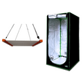 Kit de Cultivo Estufa Tenda 120x120x200 + Quantum Barra Qb 480W Samsung LM283B+
