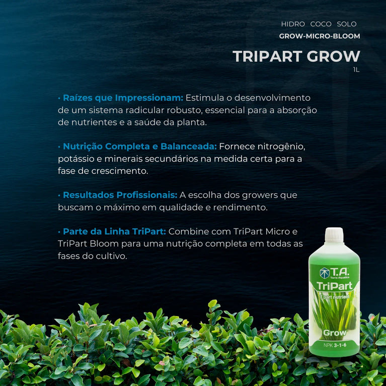 Fertilizante Terra Aquatica TriPart Grow