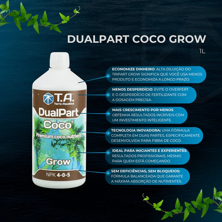 Fertilizante Terra Aquatica DualPart Coco Grow