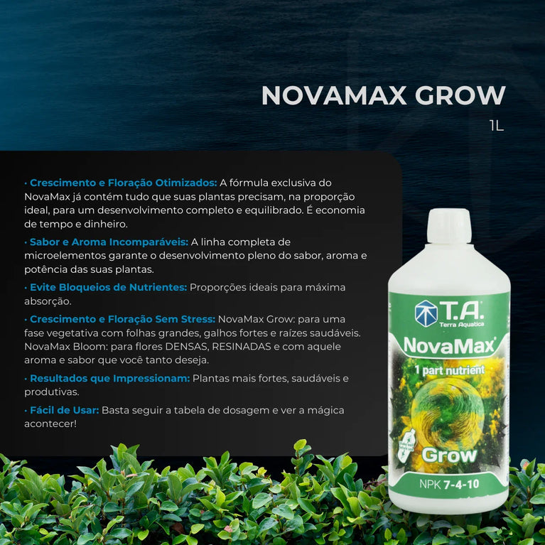 Fertilizante Terra Aquatica NovaMax Grow