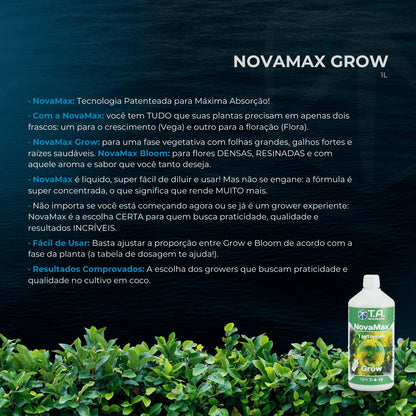Fertilizante Terra Aquatica NovaMax Grow