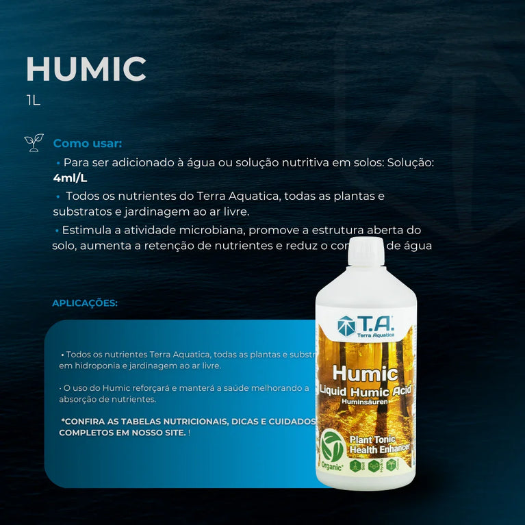 Fertilizante Terra Aquatica Humic