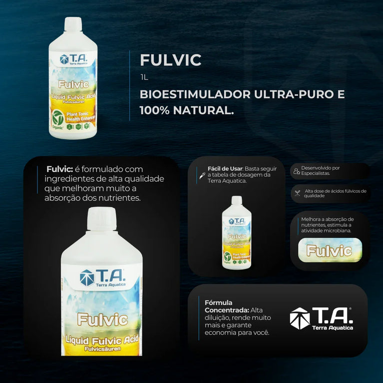 Fertilizante Terra Aquatica Fulvic