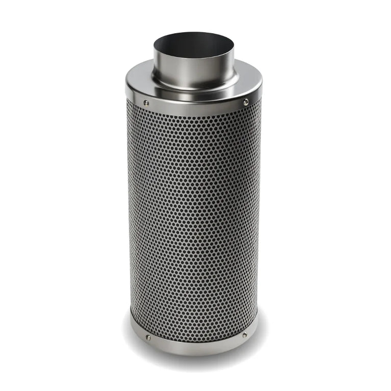 Filtro de Carvão Ativado 150mm 500m3/h Cultivo Indoor Estufa