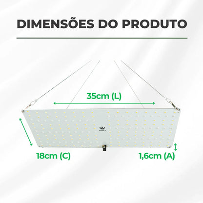 Painel de Led 65W Quantum Board PRO Chips Samsung LM301H EVO - Cultivo Indoor