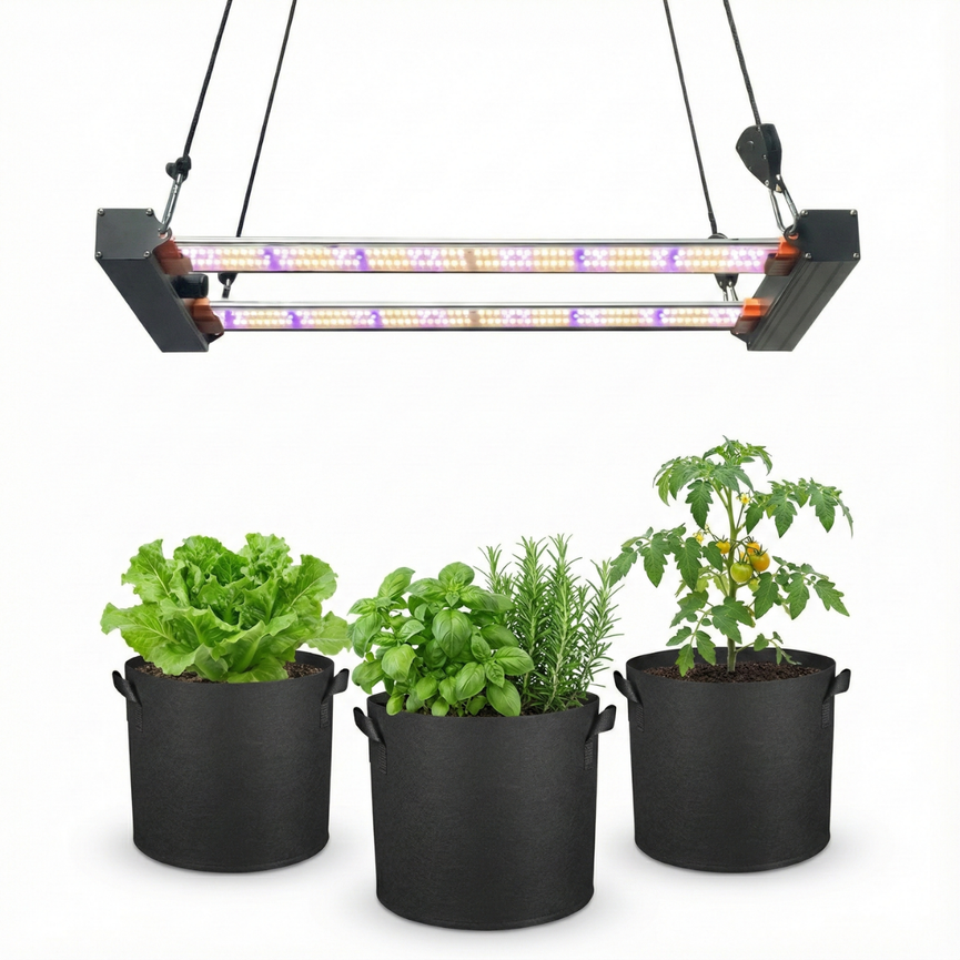 Painel de Led 120W Quantum Bar PRO UV+IR Chips Samsung LM301H EVO - Cultivo Indoor