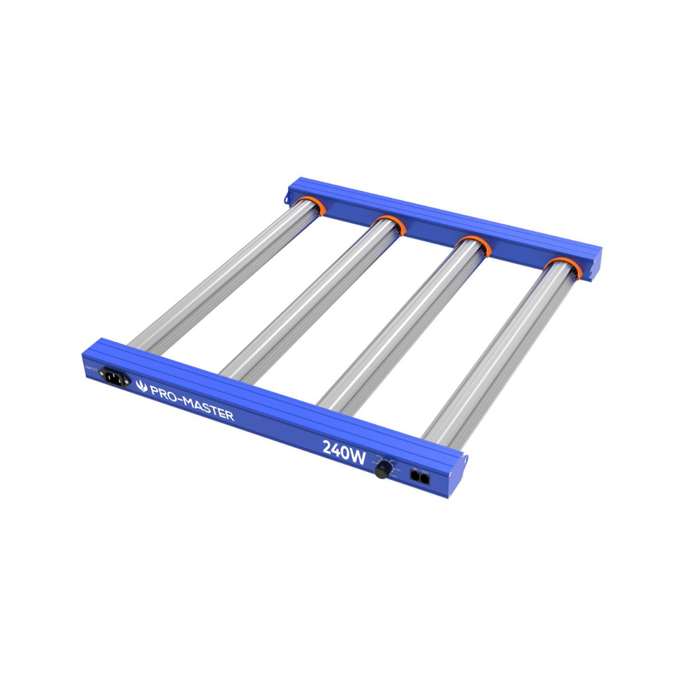 Painel de LED Quantum Barra 240W PRO-MASTER Chips Master Plants - Cultivo Indoor