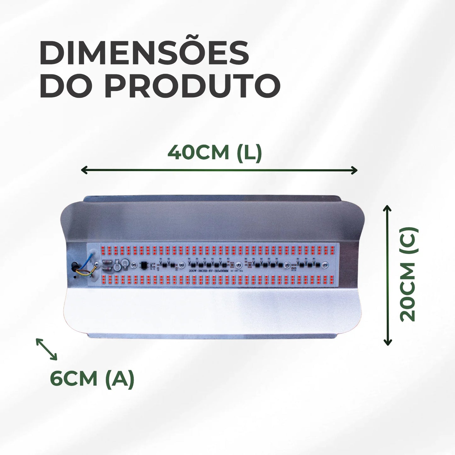 Painel de Led Master Plants Standard Pivô R&B 220V 112W