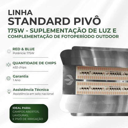 Painel de Led Master Plants Standard Pivô R&B 220V 175W
